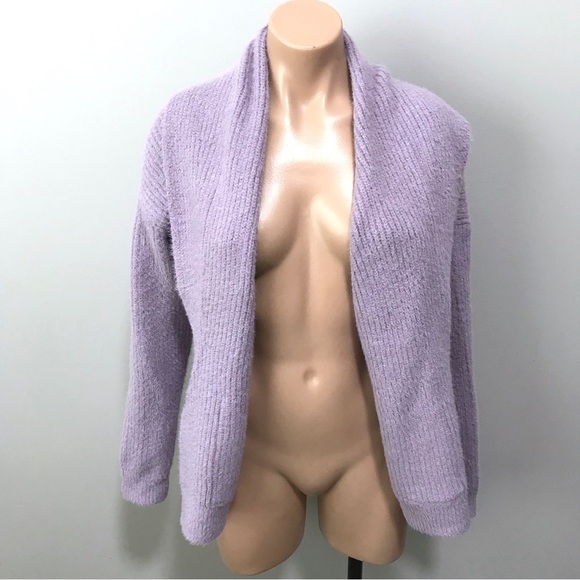 Rachel Zoe Light Purple Cardigan Lavender Small Soft - Picture 1 of 4